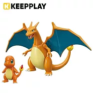 【正版授權】KEEPPLAY 積木公仔 寶可夢 組裝系列 小火龍&噴火龍 益智玩具/玩具 神奇寶貝
