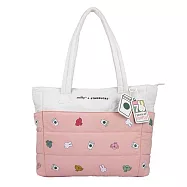 [星巴克]miffy70絎縫托特包