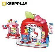 【正版授權】KEEPPLAY 積木公仔 三麗鷗 商店街系列 凱蒂貓 蝴蝶手作坊 益智玩具/玩具 Hello Kitty