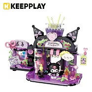 【正版授權】KEEPPLAY 積木公仔 三麗鷗 商店街系列 酷洛米 神秘香薰店 益智玩具/玩具 庫洛米/Kuromi