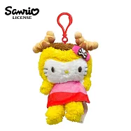 【日本正版授權】凱蒂貓 玩偶吊飾 - 可頌款