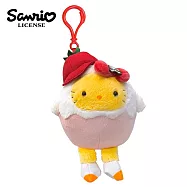 【日本正版授權】凱蒂貓 玩偶吊飾 - 雞蛋款
