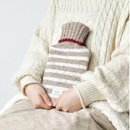 【日本現代百貨】TALVI 北歐條紋 保暖熱水袋0.5L ‧ 棕