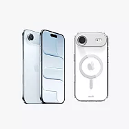 iPhone Air 256G手機+moshi磁吸透明保護殼組合