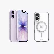 iPhone 17 256G手機+ moshi磁吸透明保護殼組合