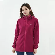 【遊遍天下】男女款防風刷毛保暖機能外套(GJ21004) 3XL 玫紅