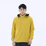 【遊遍天下】男女款防風刷毛保暖機能外套(GJ21004) 3XL 黃色