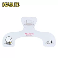 【日本正版授權】UKANMURI CLIP 史努比 書本固定夾 Snoopy/PEANUTS - 透明款