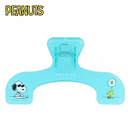 【日本正版授權】UKANMURI CLIP 史努比 書本固定夾 Snoopy/PEANUTS - 薄荷綠款