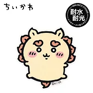 【日本正版授權】吉伊卡哇 防潑水 貼紙 日本製 Chiikawa - 風獅爺