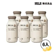 【MUJI 無印良品】(農)國產豆奶(無加糖)/200ml /6入組