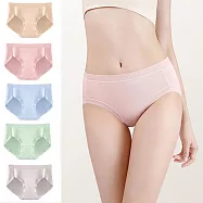 【Missking 1983】高叉螺紋腿口蠶絲抑菌襠舒適內褲 (三件組) M