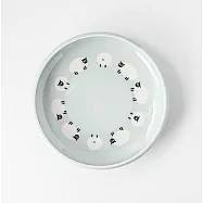 【日本Yamani】美濃燒|綿羊 釉燒陶瓷深盤16.8cm ‧ 藍