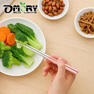【OMORY】304莫蘭迪慢享生活餐具- (粉色)-筷
