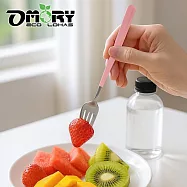 【OMORY】304莫蘭迪慢享生活餐具- (粉色)-叉