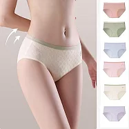 【Missking 1983】心情天氣緹花棉桑蠶絲抑菌襠內褲 (三件組) L