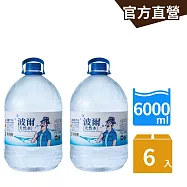 【金車】波爾天然水6Lx2入/箱x3箱