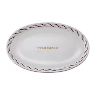 [星巴克]緞帶紋飾橢圓盤
