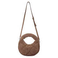 [星巴克]女神絨毛側背袋