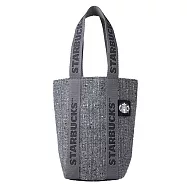 [星巴克]灰女神毛呢風隨行杯袋