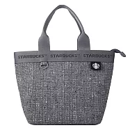 [星巴克]灰女神毛呢風船型提袋