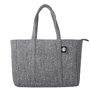 [星巴克]灰女神毛呢風手提袋