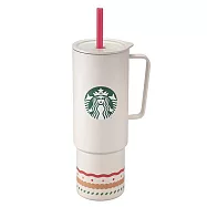 [星巴克]糖果裝飾不鏽鋼把手TOGO冷水杯