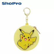 【日本正版授權】寶可夢 矽膠 造型零錢包 - 皮卡丘