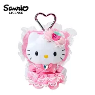 【日本正版授權】凱蒂貓 蘿莉塔系列 玩偶吊飾 - 粉色款