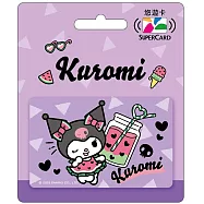 三麗鷗好吃西瓜SUPERCARD悠遊卡 酷洛米【受託代銷】