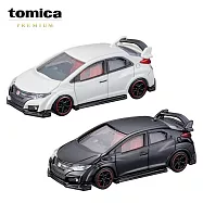 【日本正版授權】兩款一組 TOMICA PREMIUM 44 本田 CIVIC TYPE R FK2 Honda/喜美 玩具車 多美小汽車