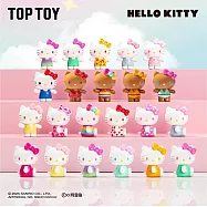 TOPTOY Hello Kitty 夏日彩虹糖萌粒系列盲袋