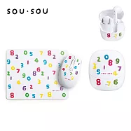 SOU.SOU十數昆外出辦公組合(滑鼠+鼠墊+降噪耳機)