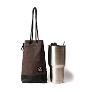 點子包【icleaxbag】簡約飲料提袋 環保杯袋 深灰