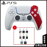 DualSense無線控制器–《God of War》20週年限量版+PlayStation® 30周年 亞克力匙扣盲盒(整盒8款)-遊戲封面款