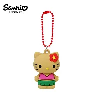【日本正版授權】凱蒂貓 曬黑系列 造型吊飾 公仔/包包吊飾 Hello Kitty - A款