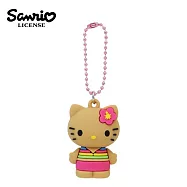 【日本正版授權】凱蒂貓 曬黑系列 造型吊飾 公仔/包包吊飾 Hello Kitty - C款
