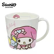 【日本正版授權】三麗鷗 陶瓷 馬克杯 300ml 咖啡杯 - 美樂蒂