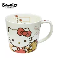 【日本正版授權】三麗鷗 陶瓷 馬克杯 300ml 咖啡杯 - 凱蒂貓