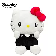 【日本正版授權】凱蒂貓 表情系列 絨毛玩偶 27cm 娃娃/玩偶 Hello Kitty - 崇拜眼款