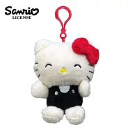 【日本正版授權】凱蒂貓 表情系列 玩偶吊飾 Hello Kitty - 瞇眼款