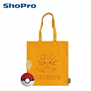 【日本正版授權】寶可夢 寶貝球 摺疊 購物袋 - 咚咚鼠