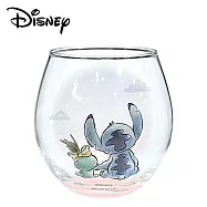 【日本正版授權】史迪奇 玻璃杯 375ml日本製 透明水杯 星際寶貝/Stitch - B款