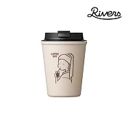 RIVERS / WALLMUG SLEEK 雙層隨行杯 300ml- 真珠耳環的少女