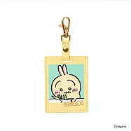 吉伊卡哇拍立得皮革吊飾 兔兔