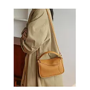 O-ni O-ni全新品精選優質頭層牛皮升級版大容量幾何大包包時尚經久耐用托特包(品質保證)(bag-6152) 餅乾色