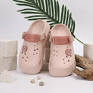 333家居鞋館 文青跳色布希鞋(2色) 粉35/36