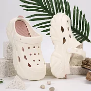 333家居鞋館 療癒舒足布希鞋(2色) 白37/38