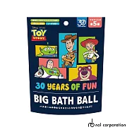 日本NOL-玩具總動員30週年入浴球-BIG加大版-1入(蘇打香/洗澡玩具/交換禮物/限量)