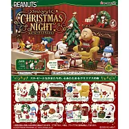 RE-MENT SNOOPY系列 史努比聖誕夜 _全套8款